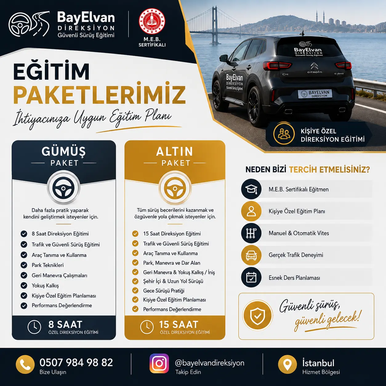 BayElvan Direksiyon Eğitim Paketleri